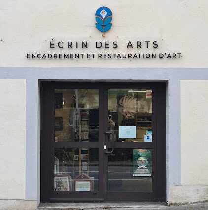 devanture de la boutique l'écrin des arts